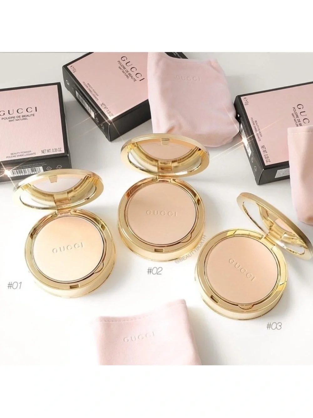 Gucci #3 Poudre De Beauté Mat Naturel Beauty Setting Powder